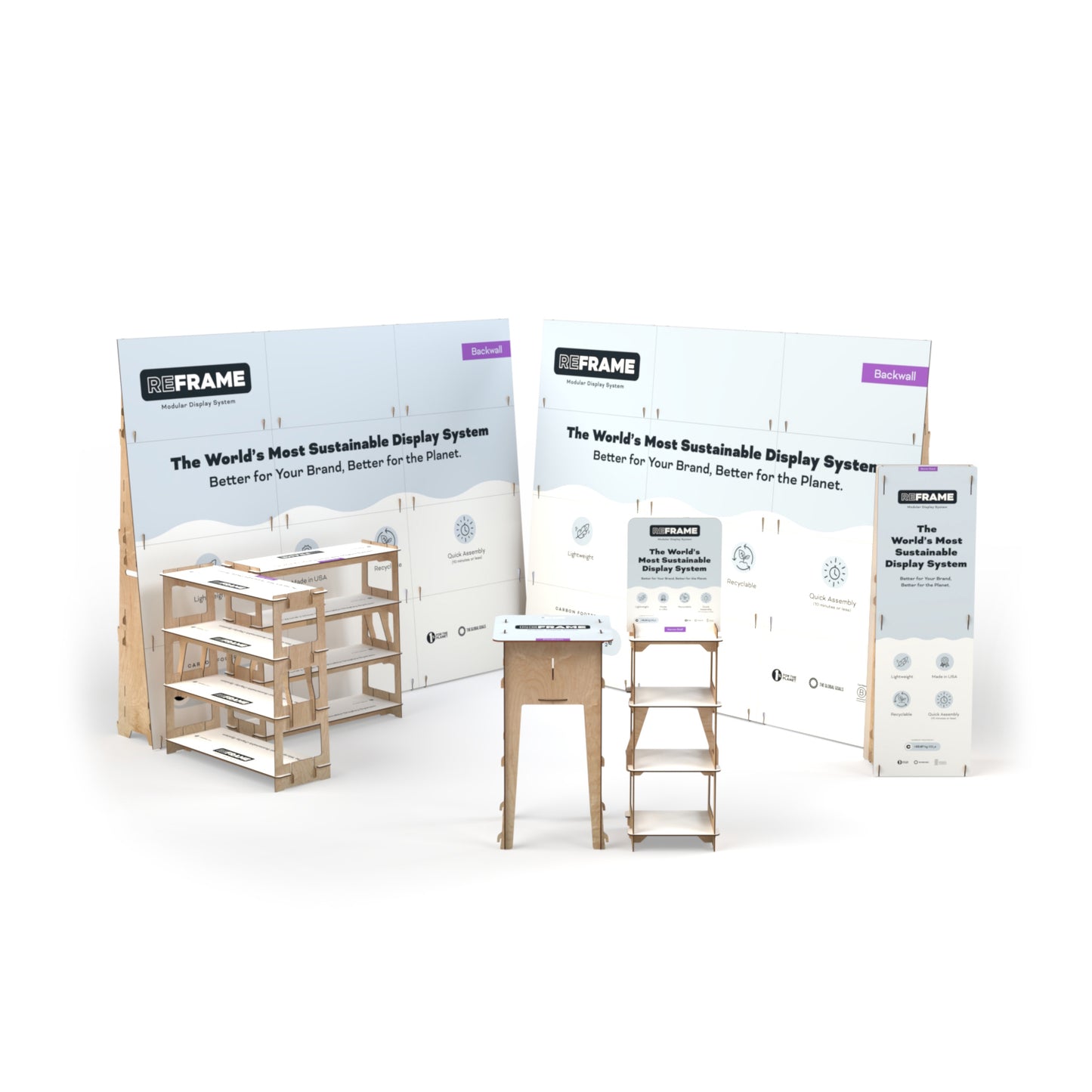 ReFrame Display Corner Bundle (Rental Only)