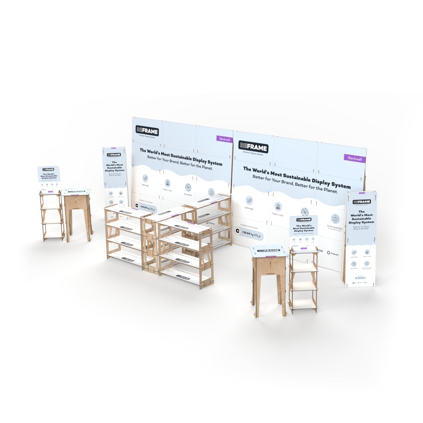 ReFrame Display Double Wide Bundle (Rental Only)