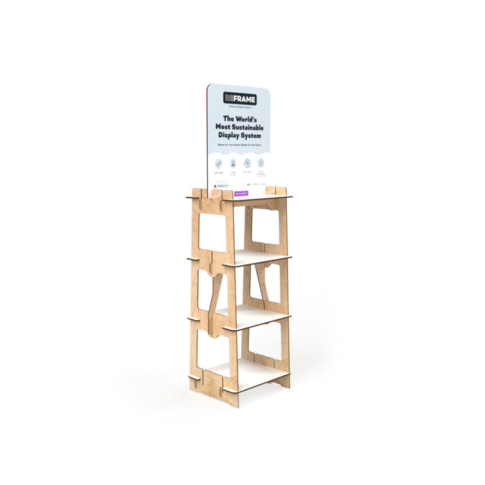 ReFrame Display Narrow Shelf (Rental Only)