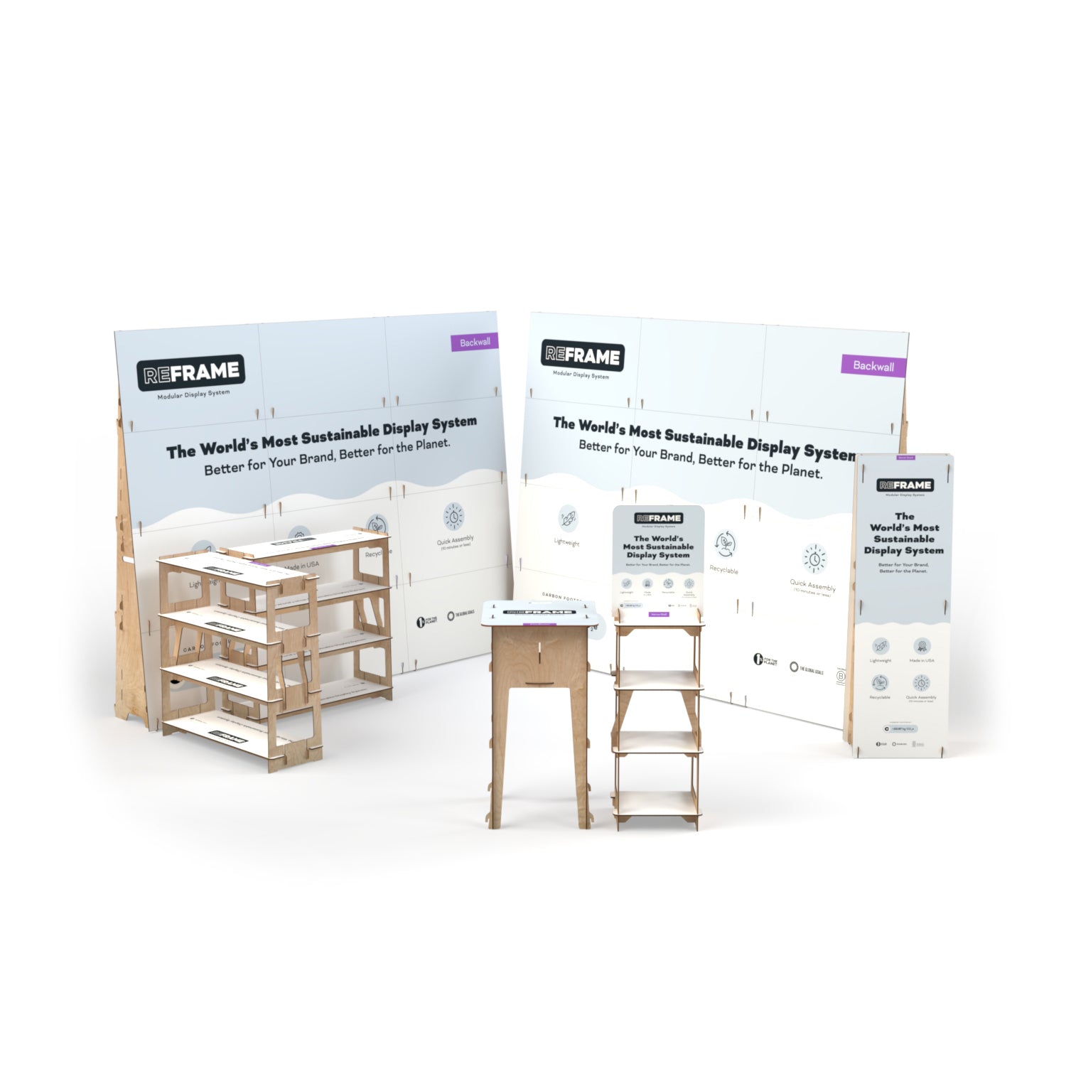 ReFrame Display Corner Bundle – Bigger Dot Displays
