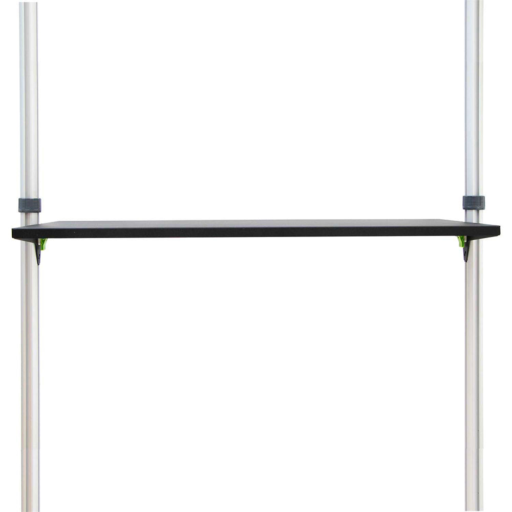 TRIGA Go Shelf Kit Parts close up shelf and pole