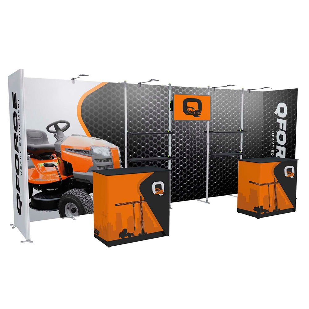 20ft TRIGA® Go U Booth Deluxe – Bigger Dot Displays